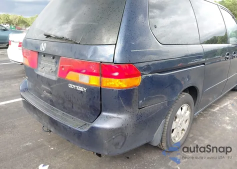 2003 Honda Odyssey Ex-L z USA, uszkodzony, nr VIN 5FNRL18063B037326